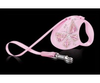 Flexi Glam Butterfly Small - Rose-pink